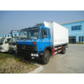 Dongfeng 145 ice cream transportation truck body,big refrigerated truck